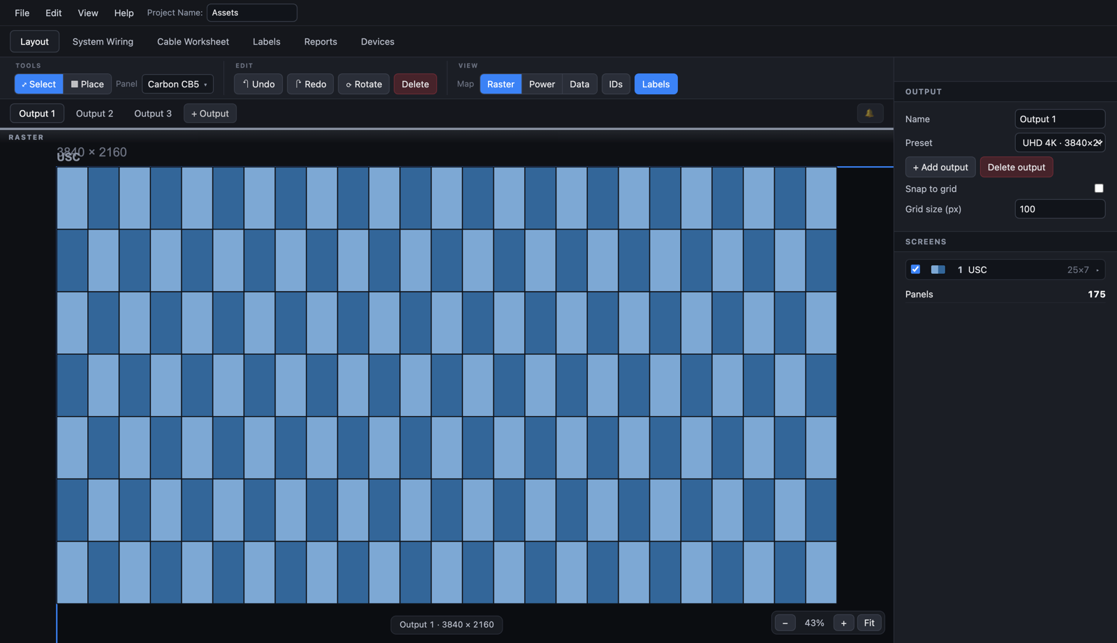 Layout designer